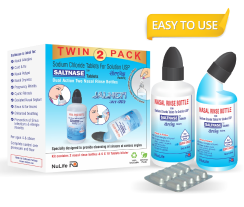 Saltnase Tablets Twin 2 Pack
